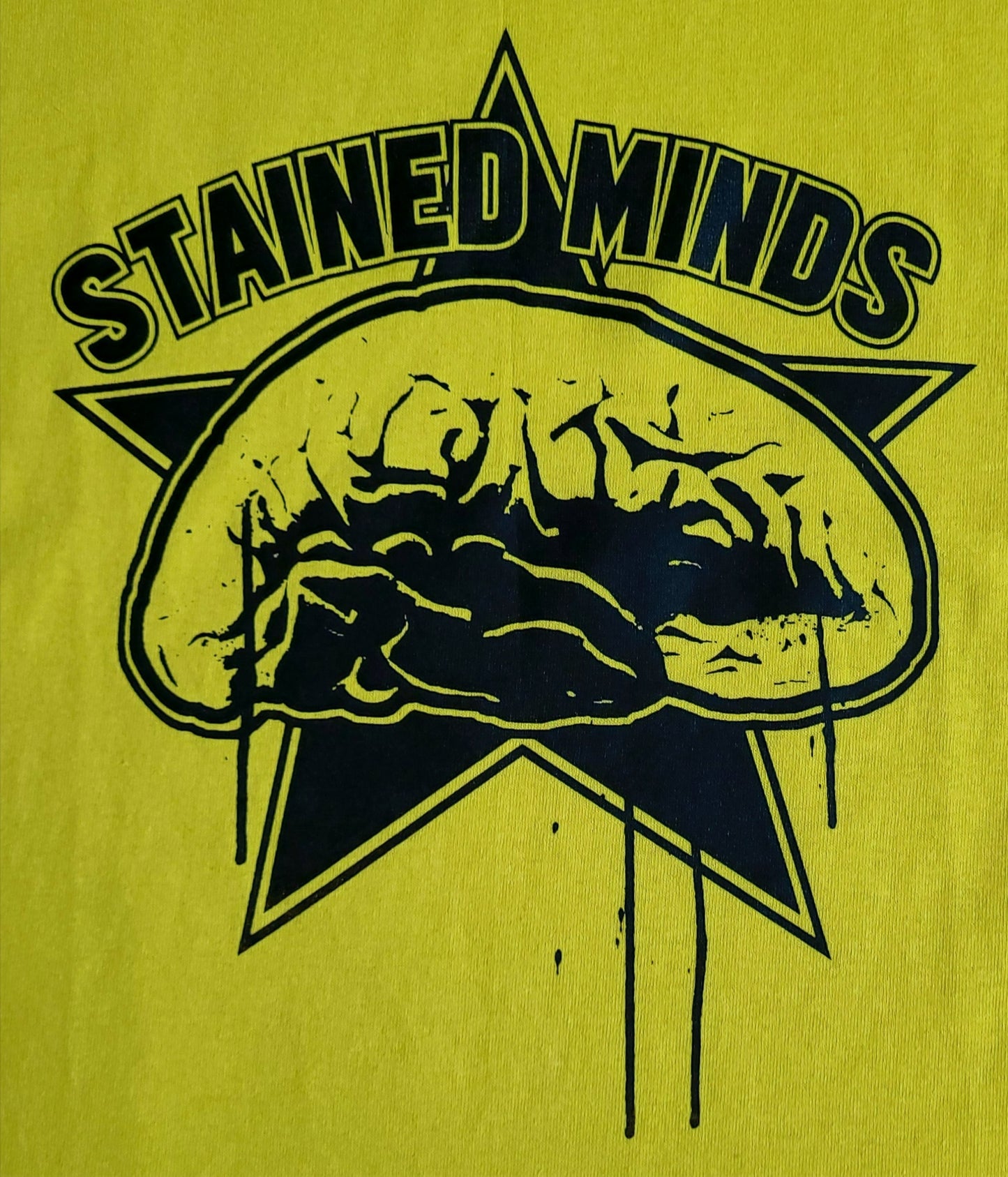 The Stained Brain - Yellow Flame Unisex T-Shirt