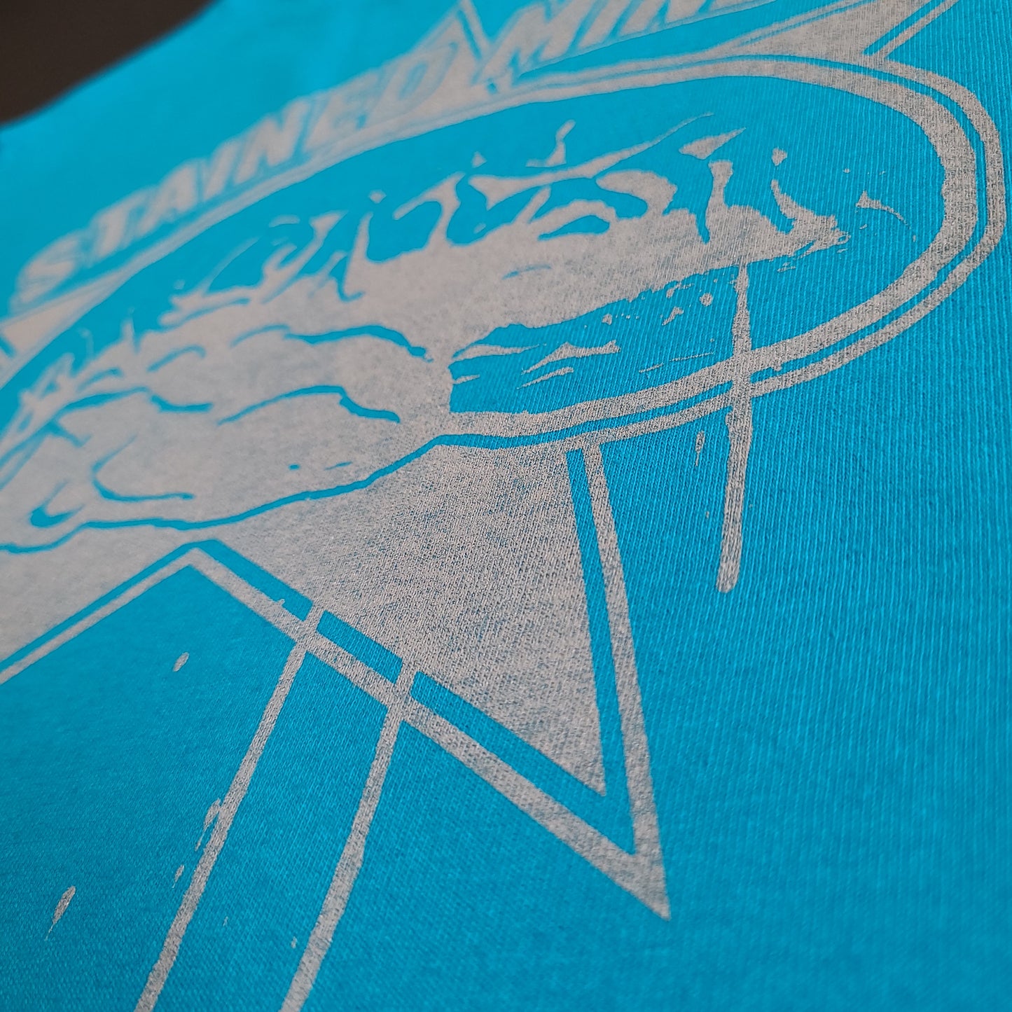 The Stained Brain - Turquoise Turbulence Unisex T-Shirt