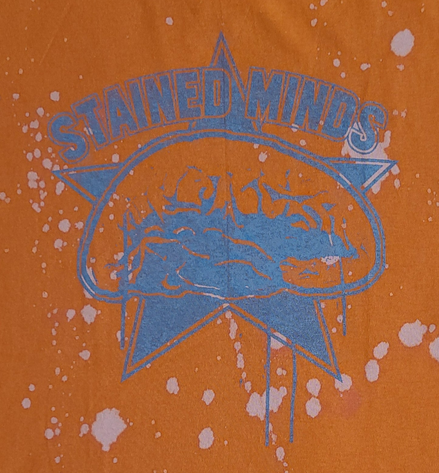 The Stained Brain - Orange Hype (Stained) Unisex T-Shirt