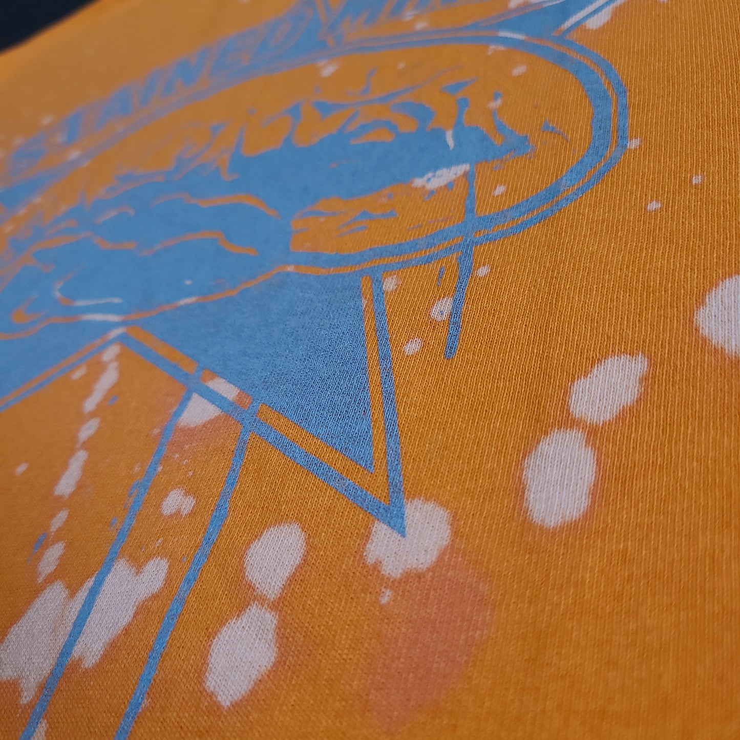The Stained Brain - Orange Hype (Stained) Unisex T-Shirt