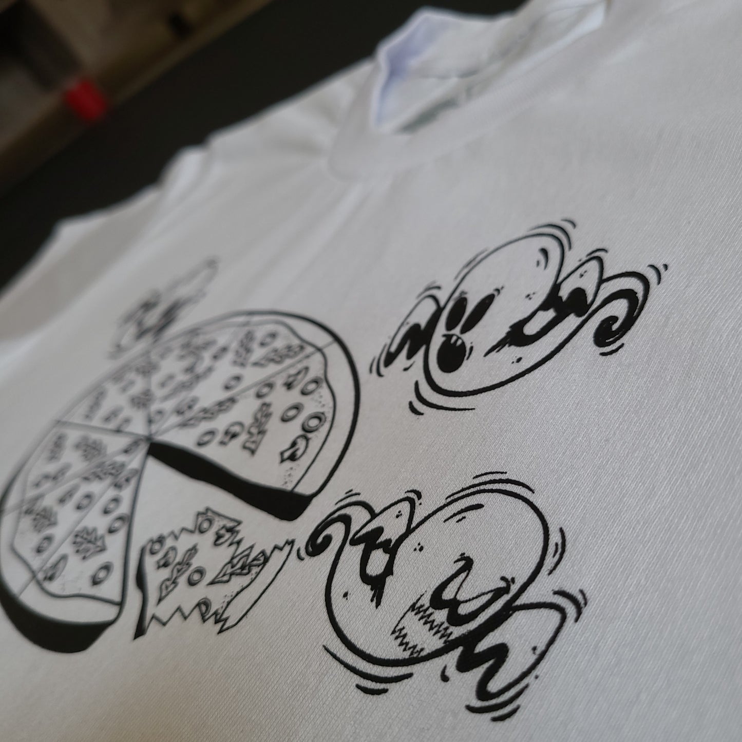 Simple Stainz - Pizza Thief Unisex T-Shirt
