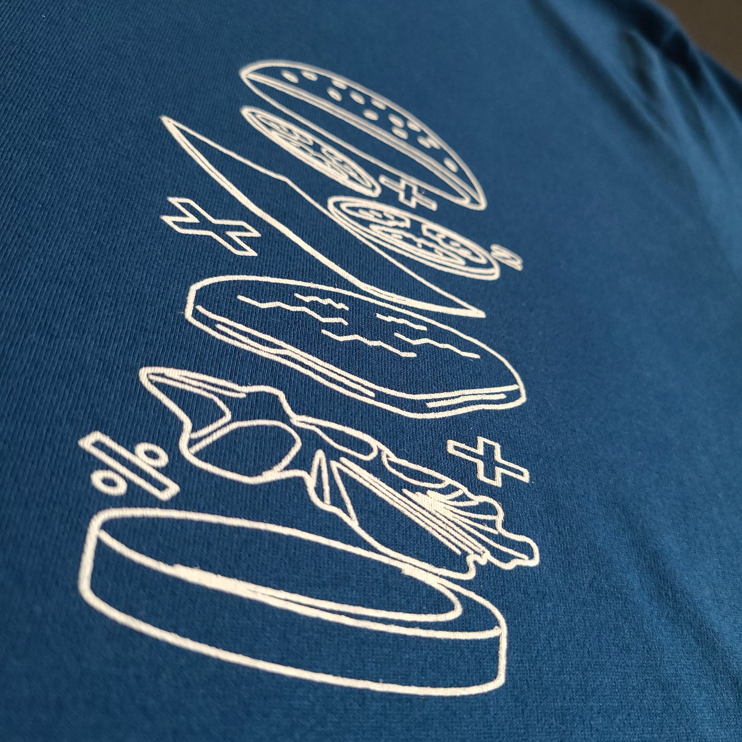 Simple Stainz - Hamburger Math Unisex T-Shirt