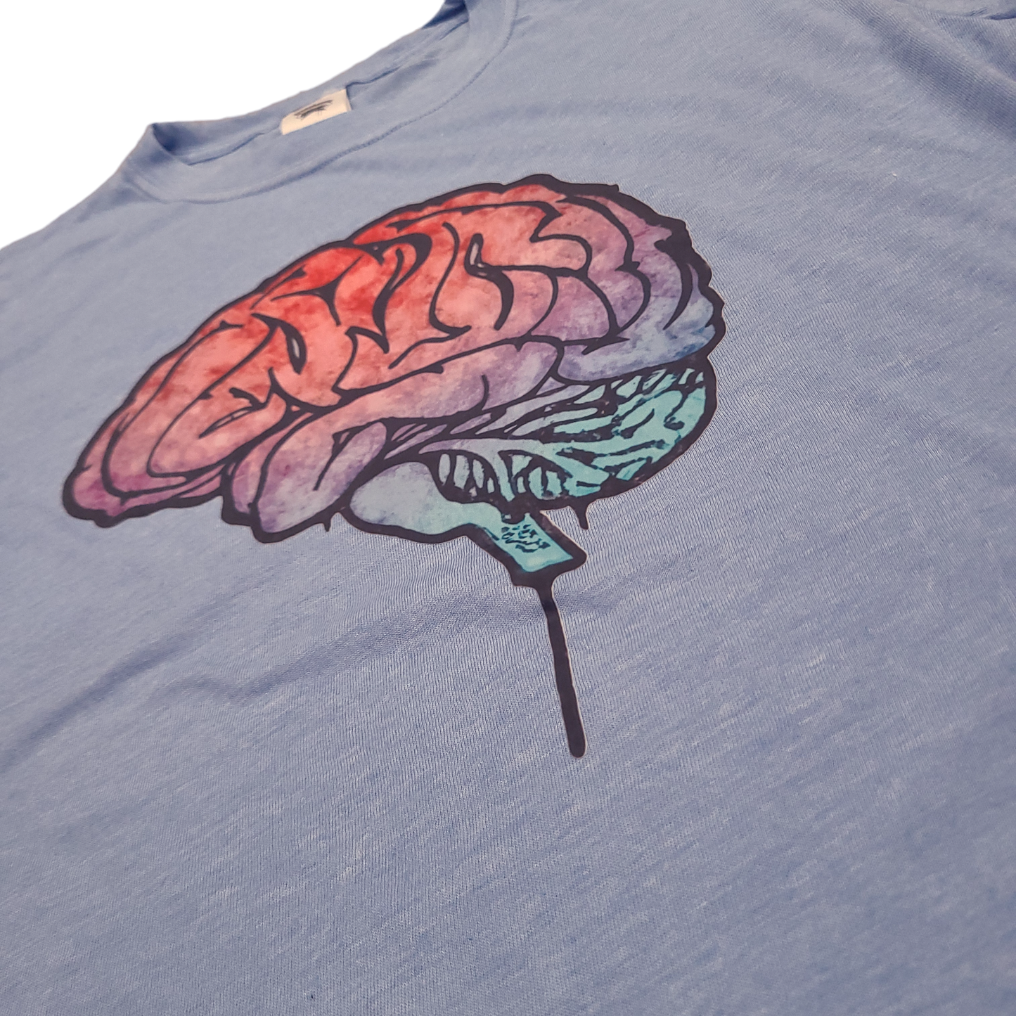 Stained Ladies - A Beautiful Mind - Heather Athletic Blue T-Shirt