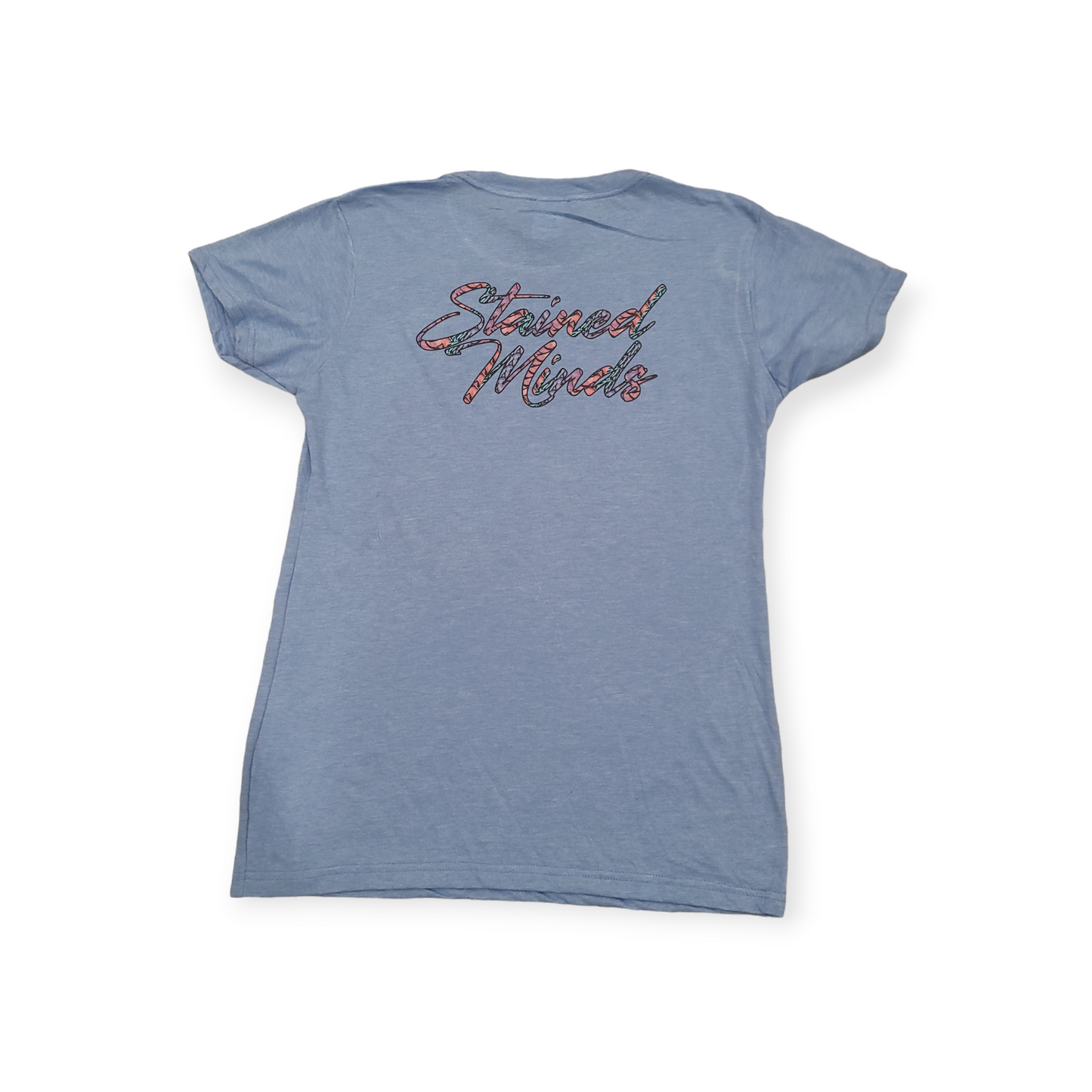 Stained Ladies - A Beautiful Mind - Heather Athletic Blue T-Shirt