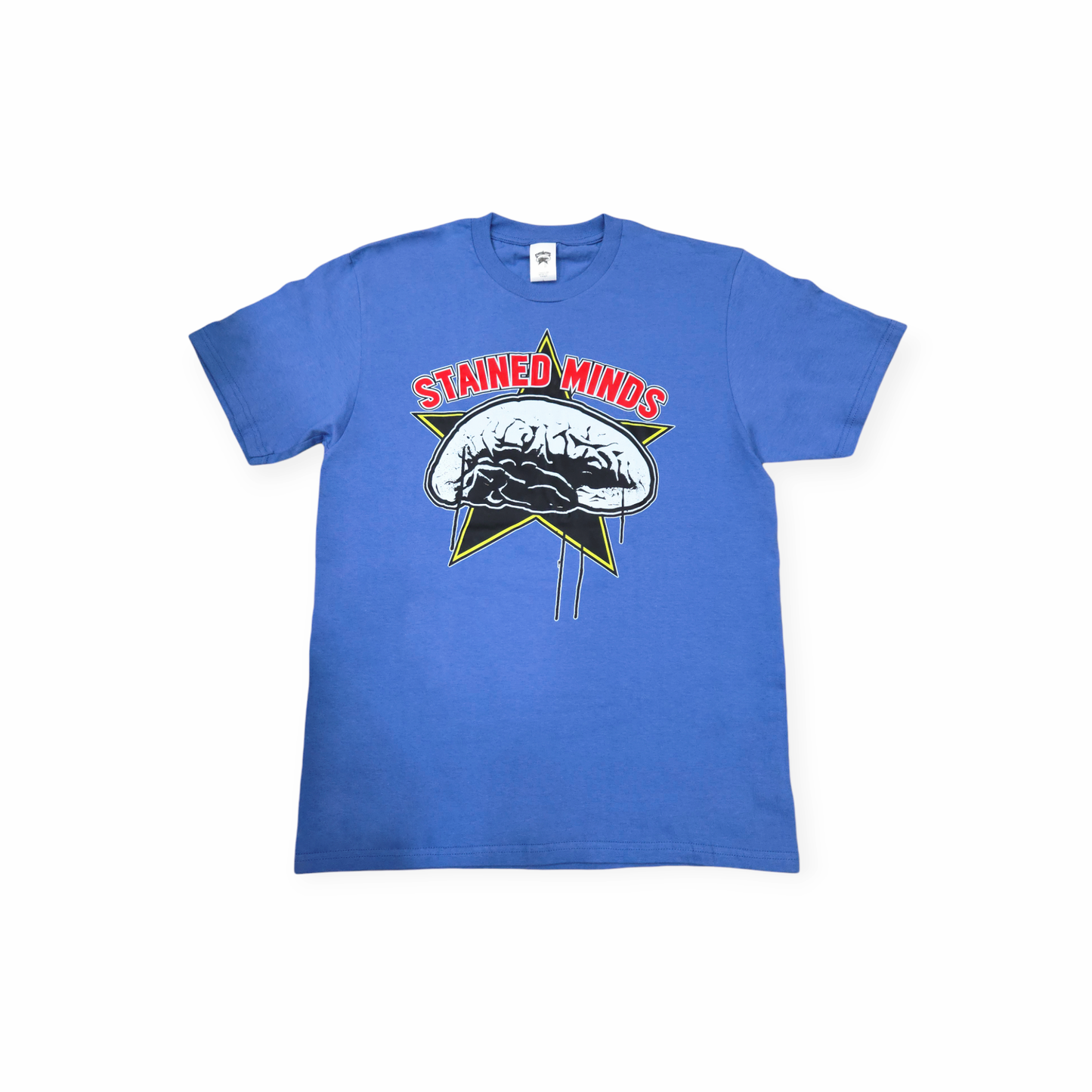 The Stained Brain - Brilliant - New Era Unisex T-Shirt | Red “Stained Minds” Logo