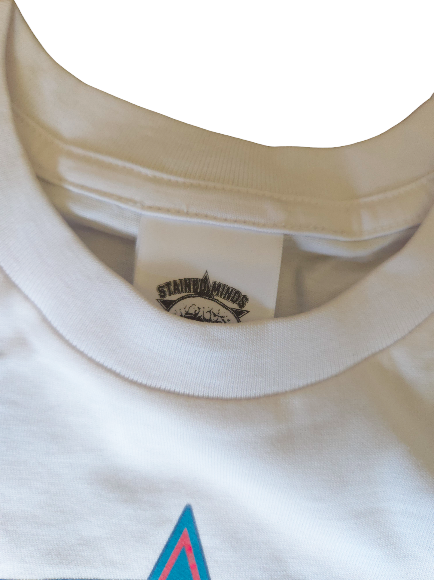 Stained Kids - Little Think-R In Training - White Crewneck T-Shirt
