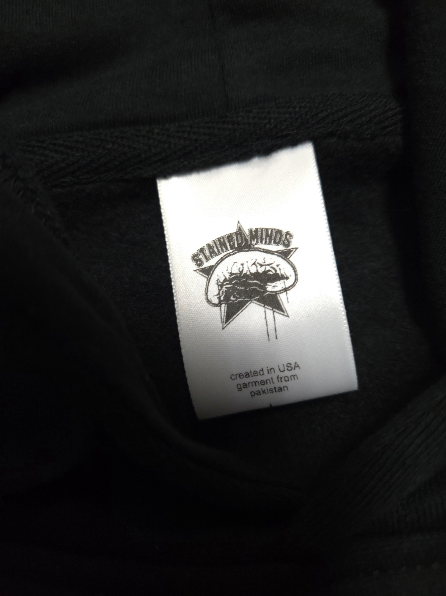 Stained Men - "Stains Before Dishonor" - Black Pullover Hoodie