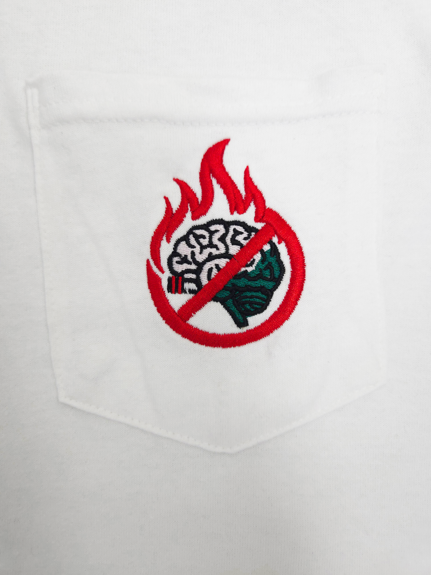 No Nicotine - Unisex Pocket T-Shirt