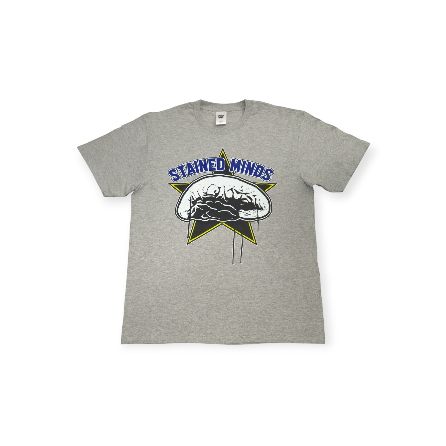 The Stained Brain - Dim - Blue Era Unisex T-Shirt | Blue “Stained Minds” Logo