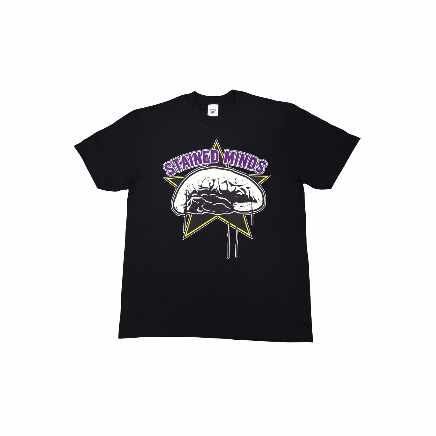 The Stained Brain - Dark - Royal Era Unisex T-Shirt | Purple “Stained Minds” Logo