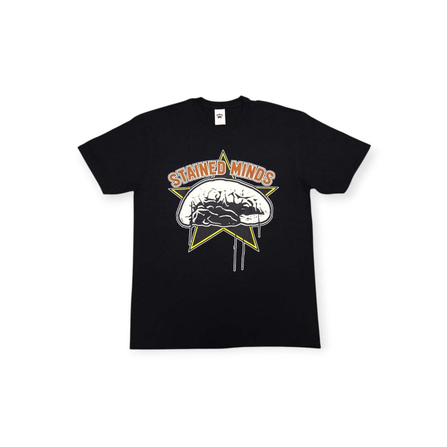 The Stained Brain – Dark - Bronze Era Unisex T-Shirt | Brown “Stained Minds” Logo