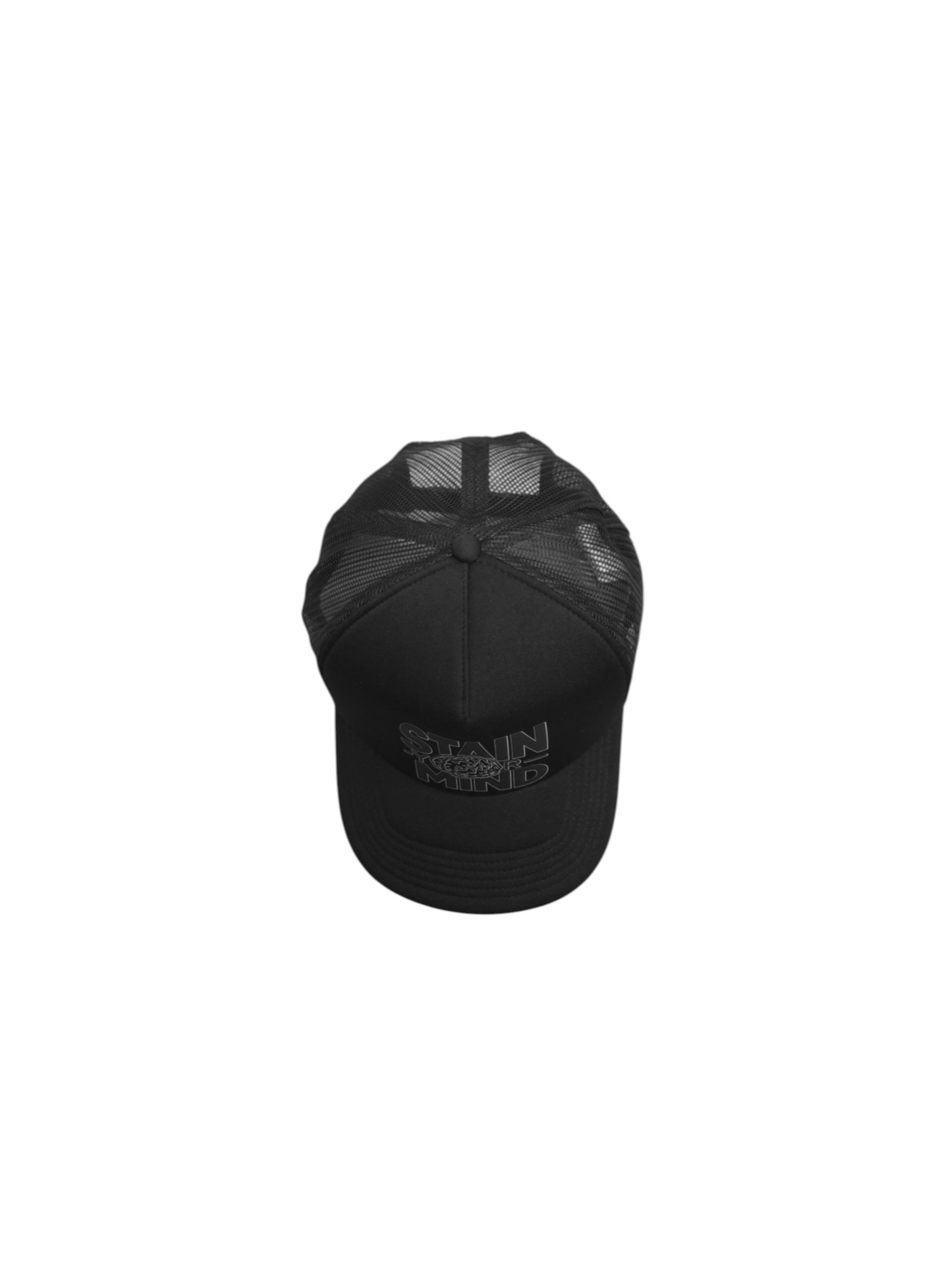 "Stain Your Mind" Black x Black - Frame Foam Trucker Hat