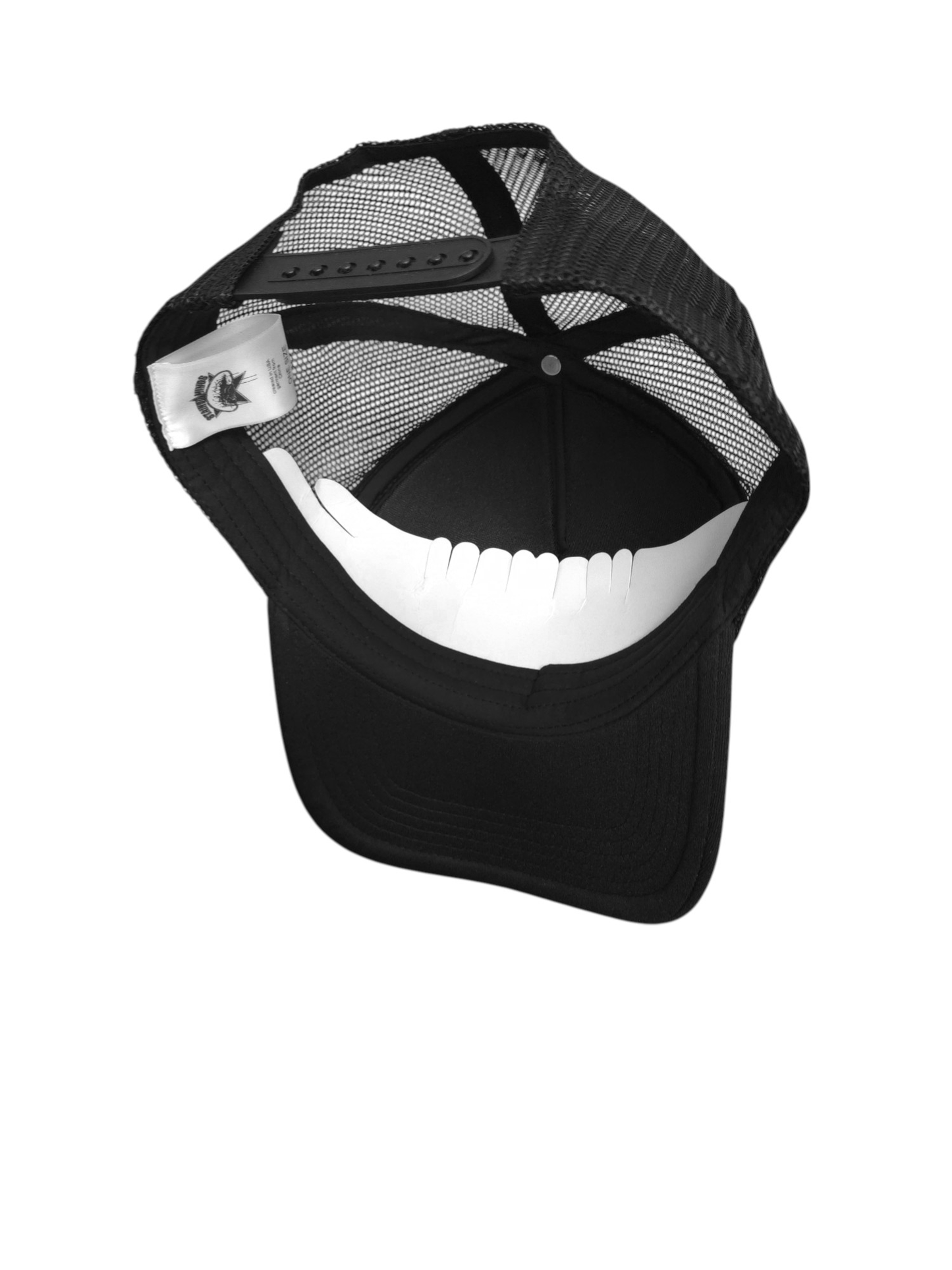 "Stain Your Mind" Black x Black - Frame Foam Trucker Hat