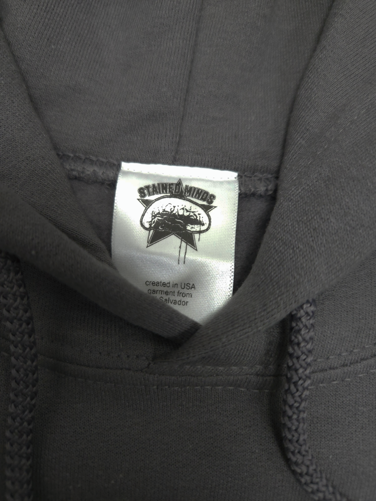 Stained Buck - Charcoal - Pullover Hoodie