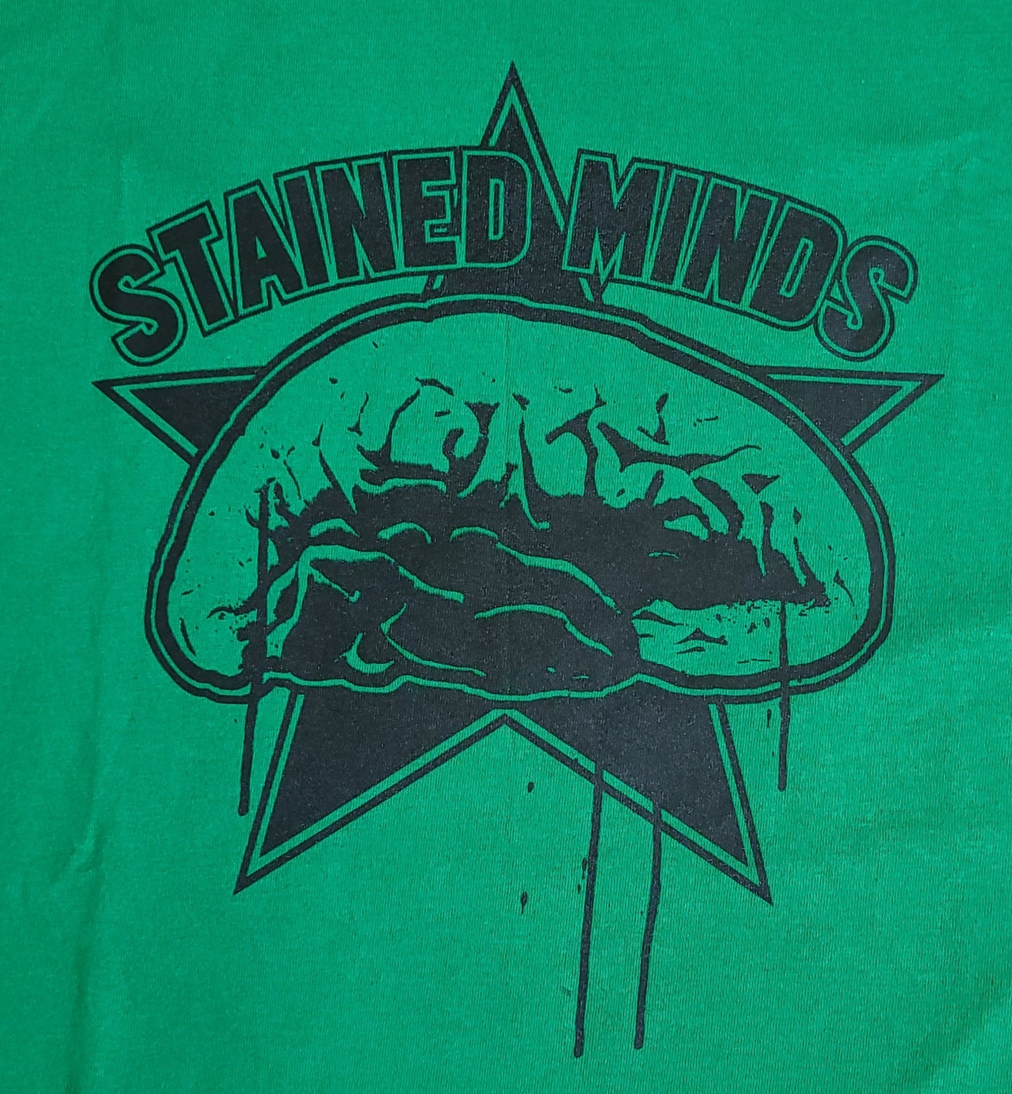 The Stained Brain - Green Gold Unisex T-Shirt