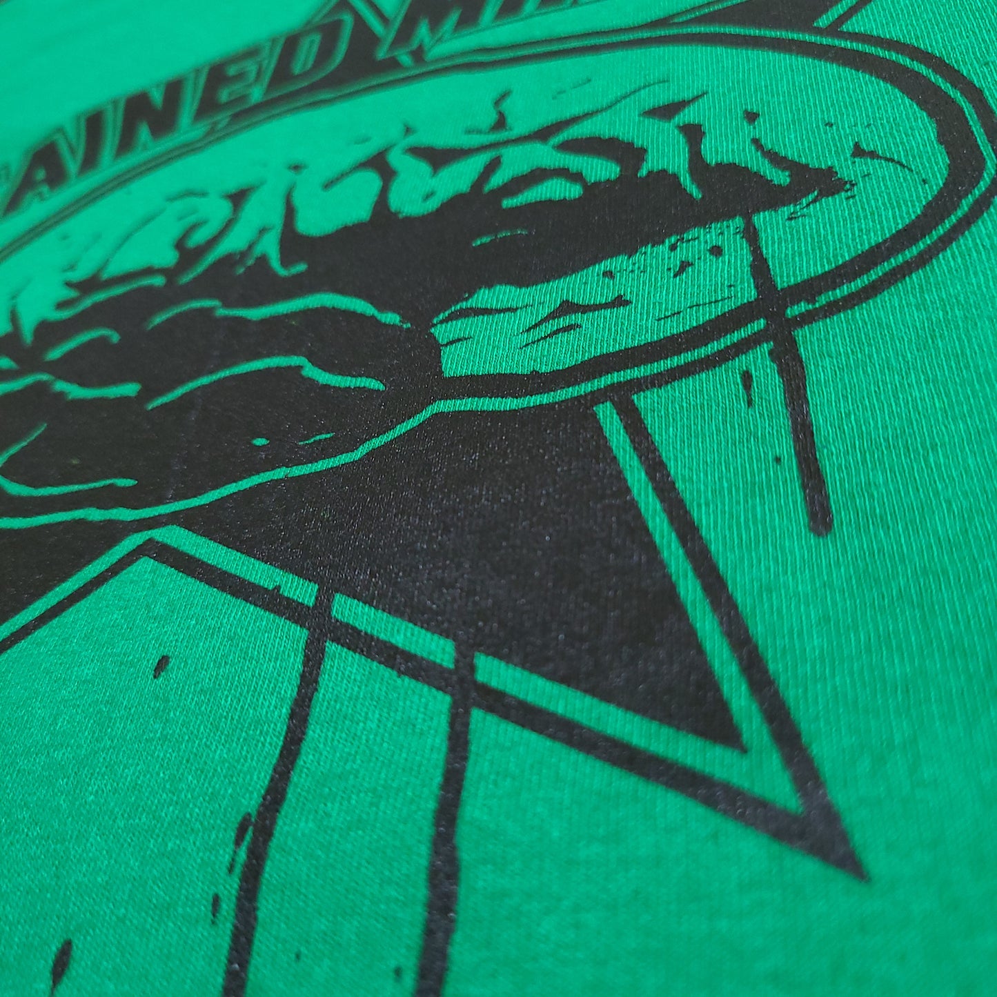 The Stained Brain - Green Gold Unisex T-Shirt