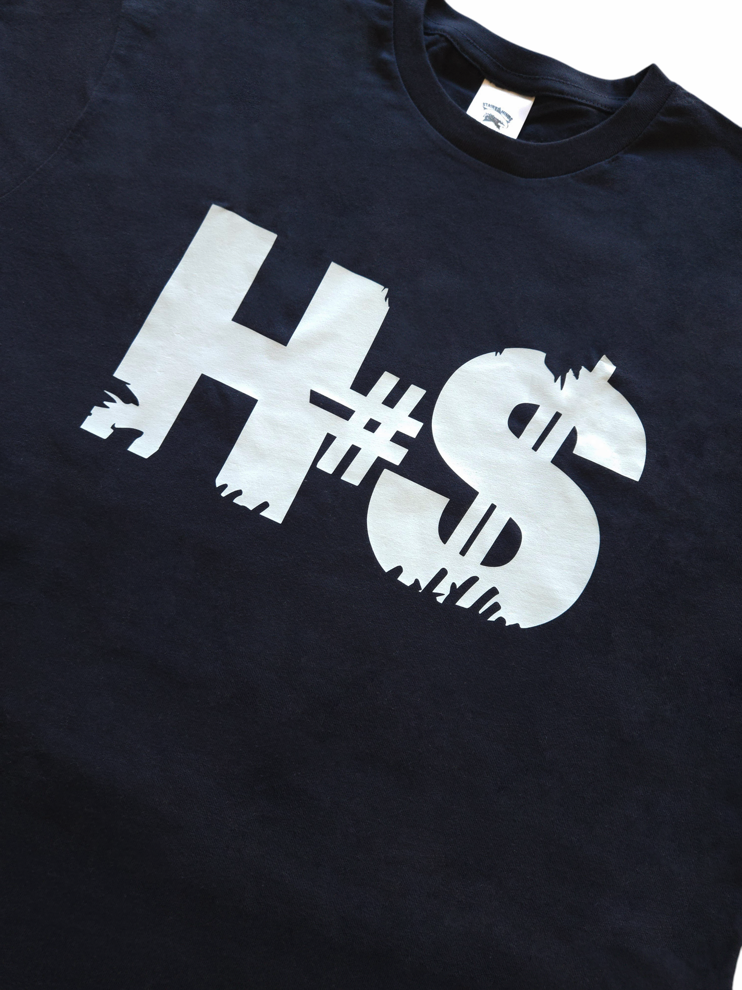 H$18 - Unisex - Navy Blue Heavyweight T-Shirt