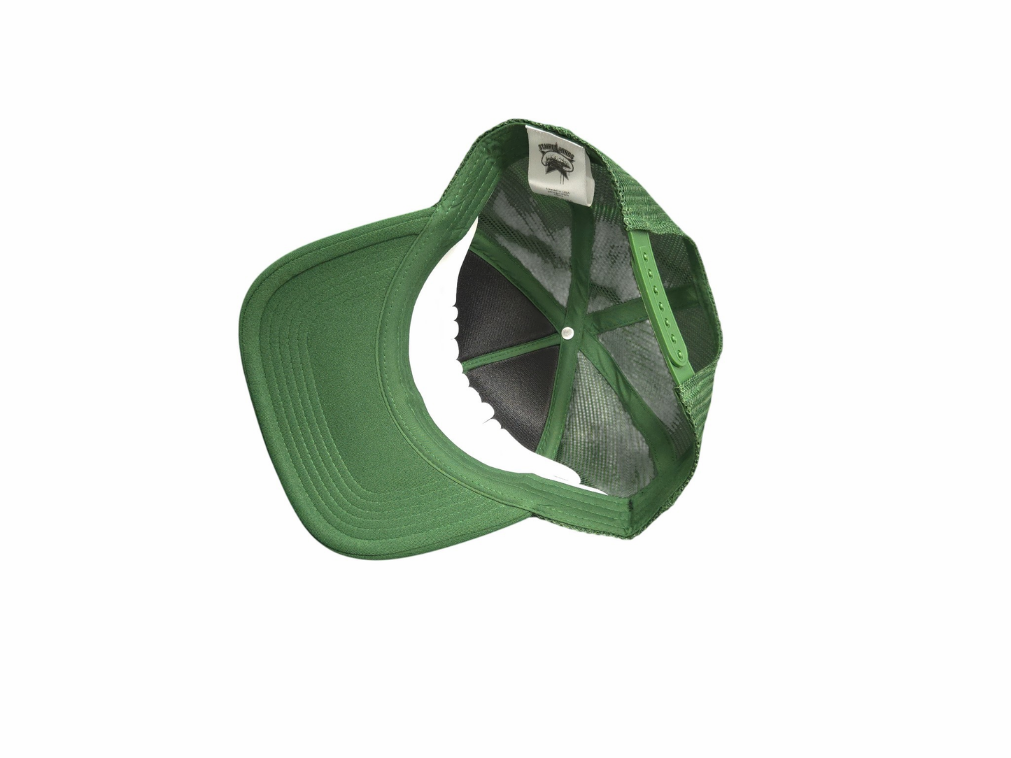 "Stain Your Mind" White x Yellow - Frame Foam Trucker Hat