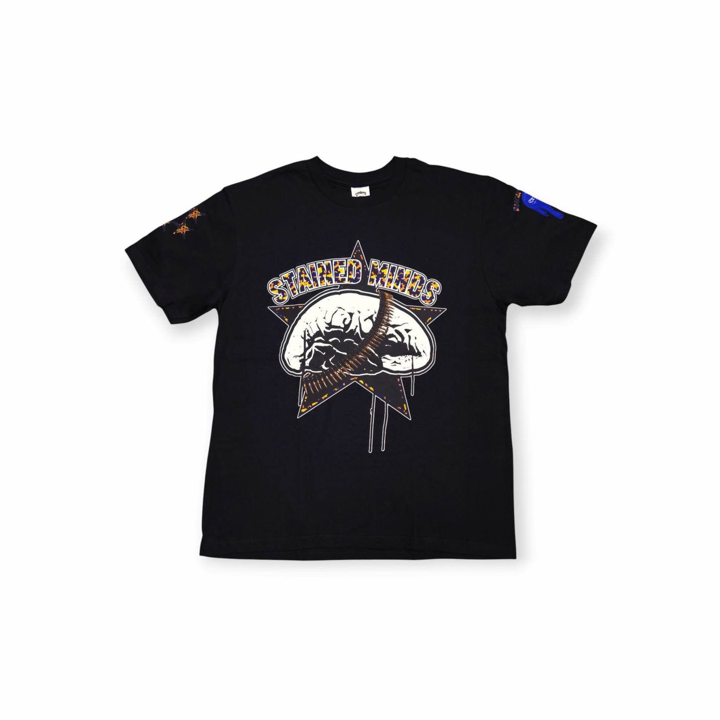 The Stained Brain - Indigo Blue War Mind - Unisex T-Shirt