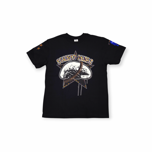 The Stained Brain - Indigo Blue War Mind - Unisex T-Shirt