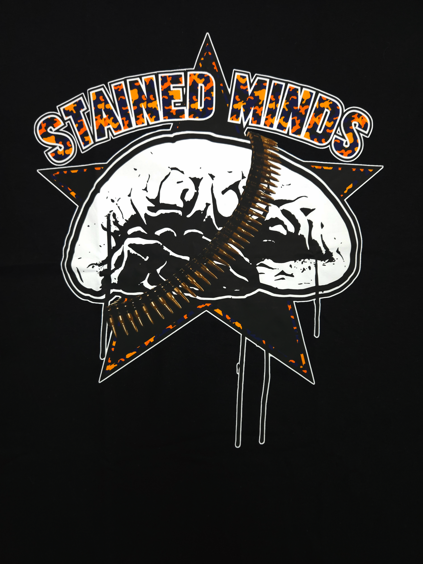 The Stained Brain - Indigo Blue War Mind - Unisex T-Shirt