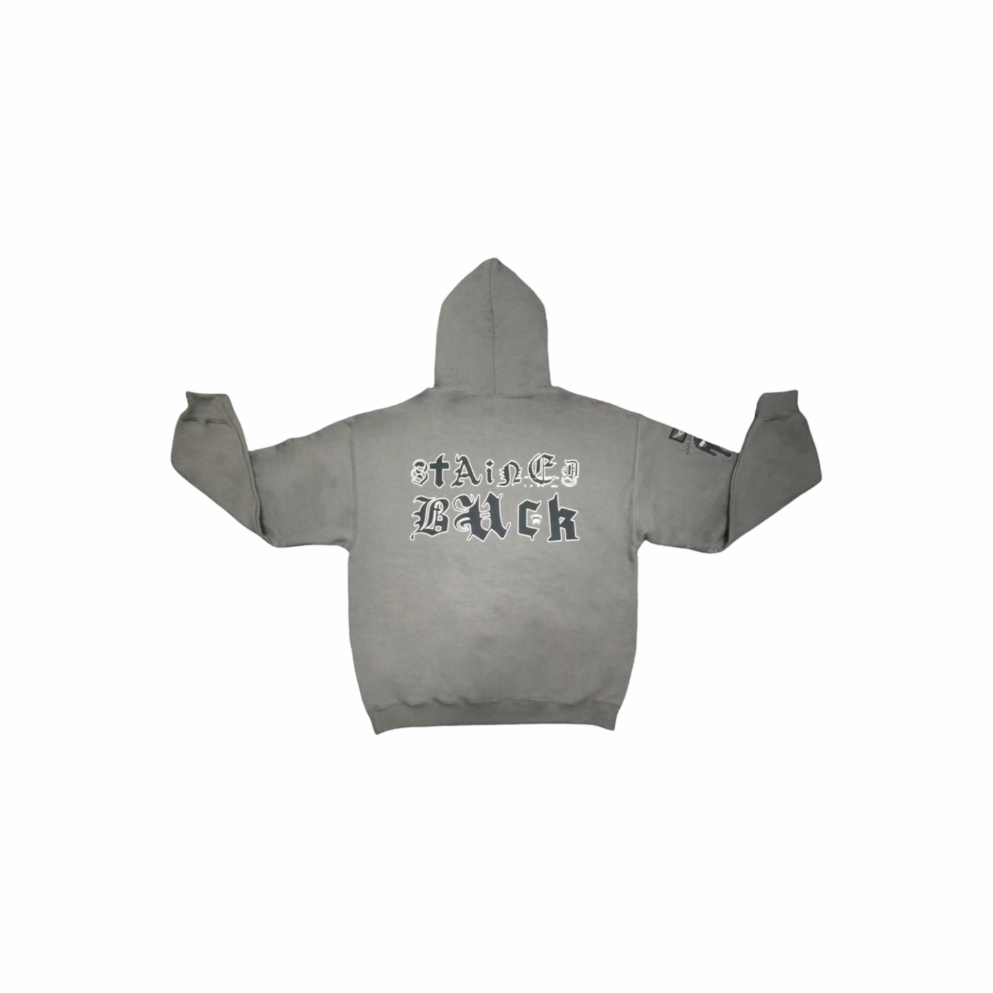 Stained Buck - Charcoal - Pullover Hoodie