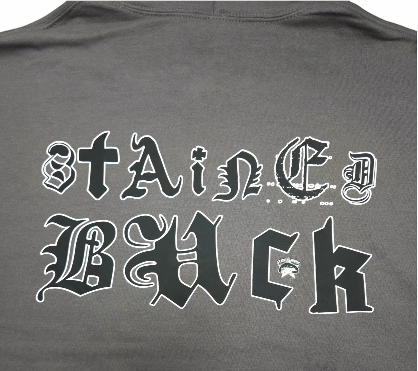 Stained Buck - Charcoal - Pullover Hoodie