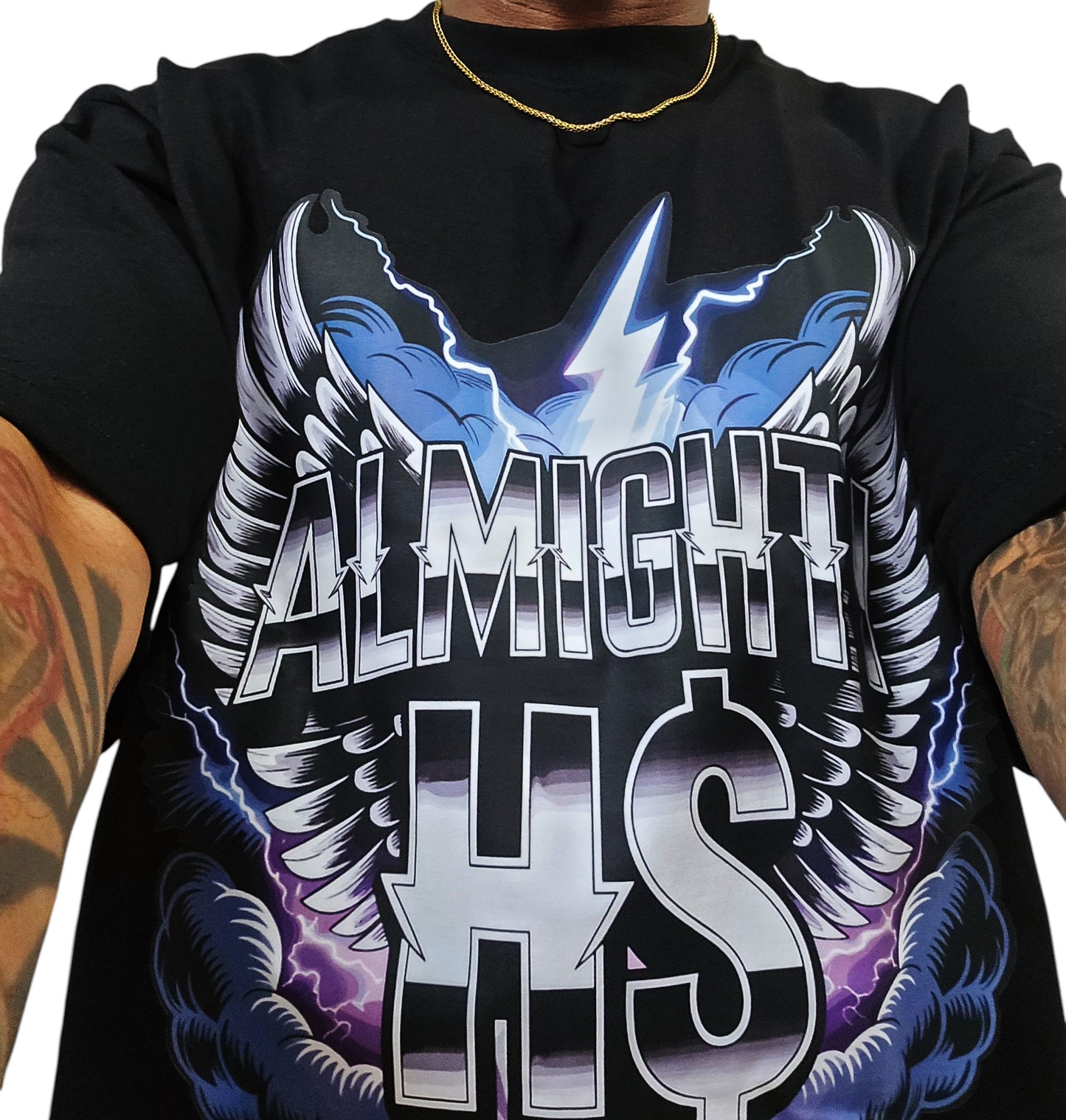 Almighty H$ - Max Heavyweight - Cropped Unisex T-Shirt
