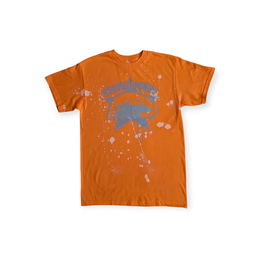 The Stained Brain - Orange Hype (Stained) Unisex T-Shirt