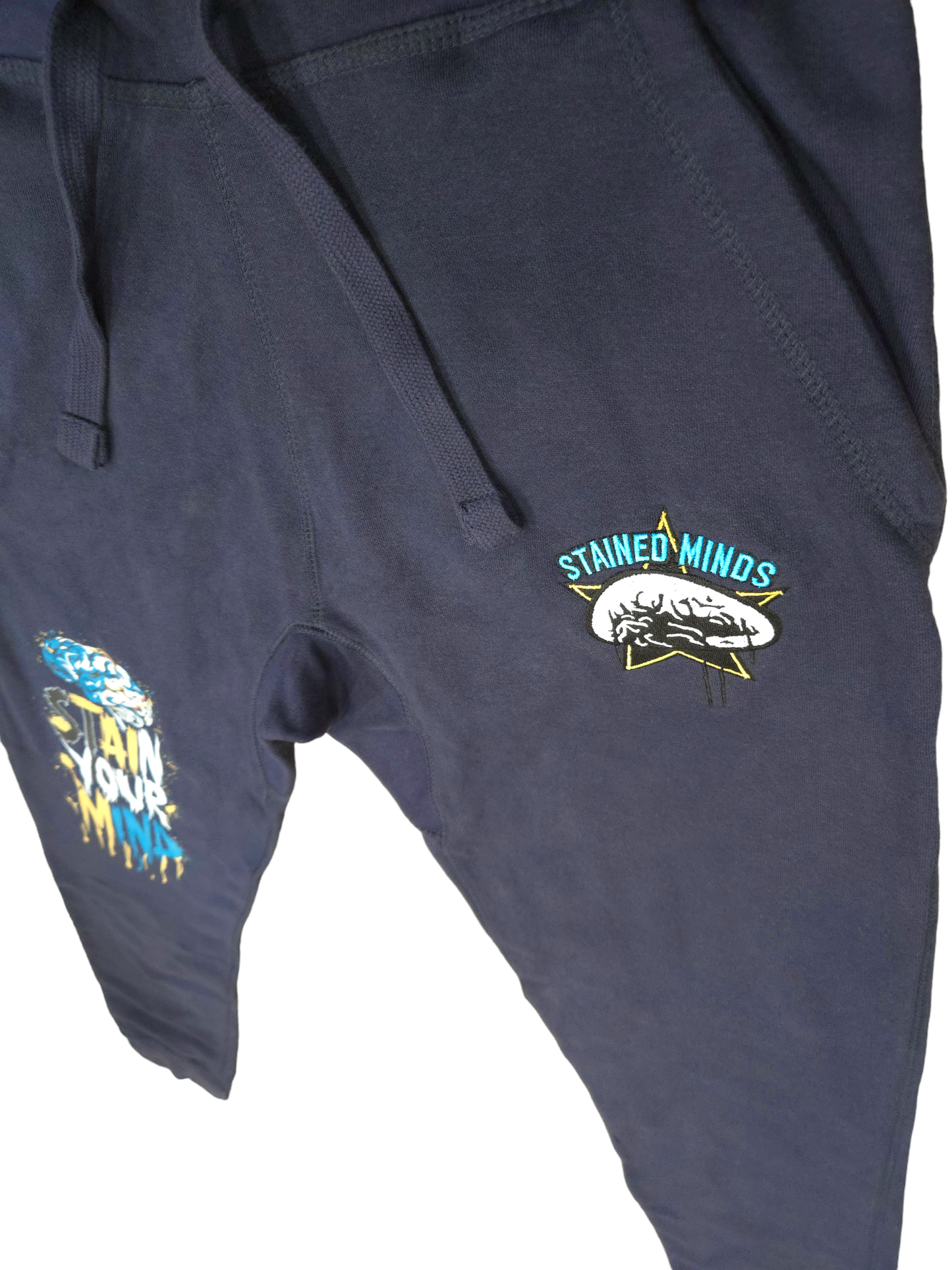 "Stain Your Mind" - Navy Unisex Joggers