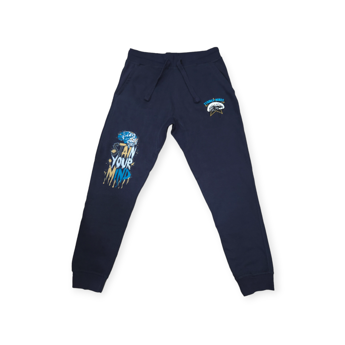 "Stain Your Mind" - Navy Unisex Joggers